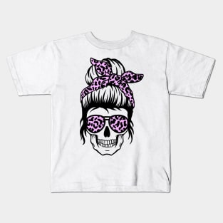 Mom Skull Kids T-Shirt